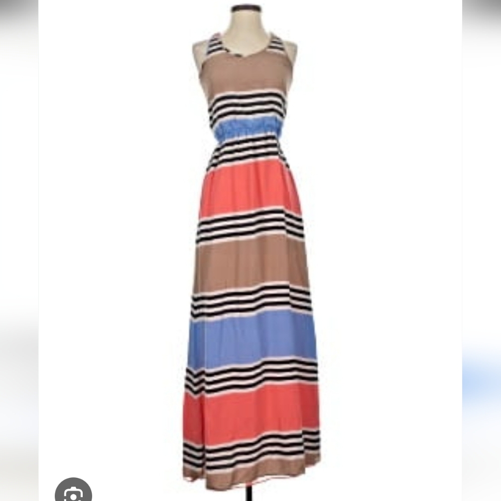 Addison silk maxi dress